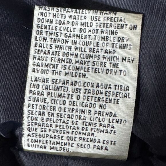 Mulberry Street vintage 90s Down Puffer Parka Hunter Green Women’s size L - Picture 11 of 14